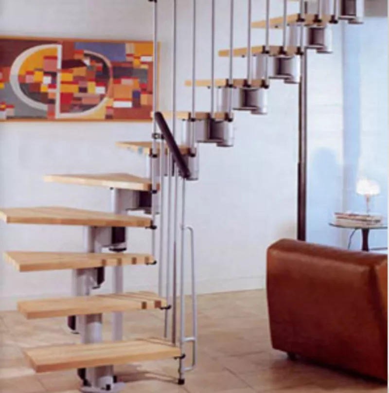 Межэтажная модульная лестница